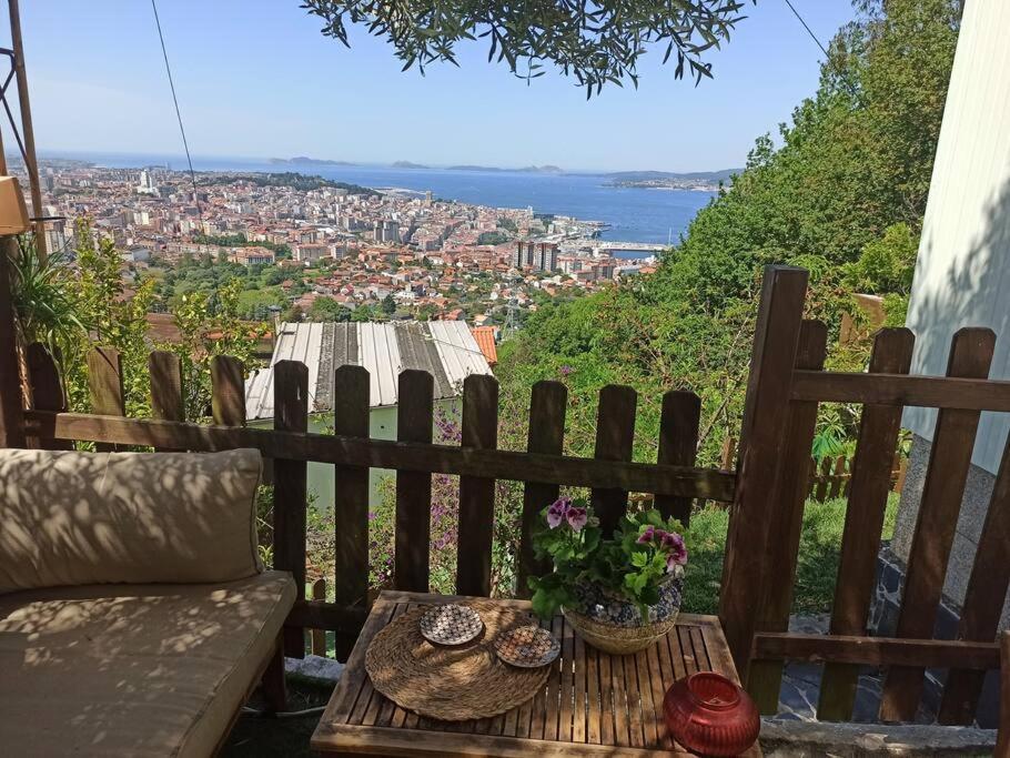 Willa Acogedora Casa Con Vistas Panoramicas De Vigo Zewnętrze zdjęcie