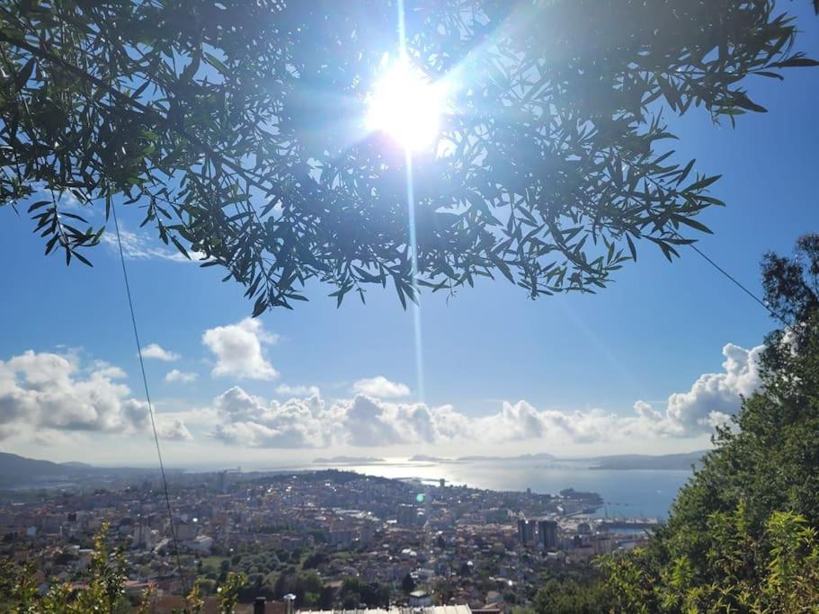 Willa Acogedora Casa Con Vistas Panoramicas De Vigo Zewnętrze zdjęcie
