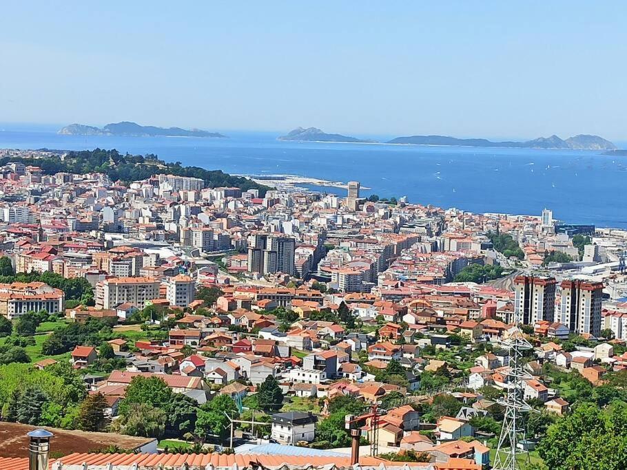 Willa Acogedora Casa Con Vistas Panoramicas De Vigo Zewnętrze zdjęcie